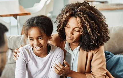 Home mother her teenage daughter meeting 600nw 2589695669.jpg